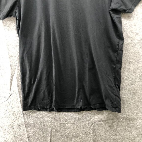 Bonobos Dry-Tex Pima Cotton T Shirt Mens M Slim Fit Short Sleeve Black Crewneck - Picture 4 of 8